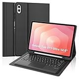 Paquet contient:1 x étui clavier pour Samsung galaxy tab S11 Ultra 14.6 Pouces, 1 x câble de charge USB-C, 1 x manuel d'utilisation