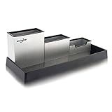 Acctrend Office Desk Supplies Organizer Caddy, Silver