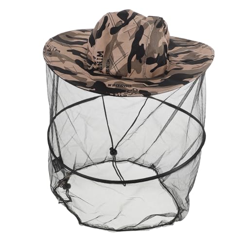 TOYANDONA Mosquito Bucket Hat Breathable Mesh Design for Bug Protection During Outdoor Activities Like Fishing Hiking Lightweight and Packable for