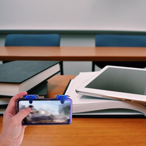 HOMSFOU Disparador De Juego Móvil Portátil Ligero Controlador De Botón Compatible con La Mayoría De Teléfonos Inteligentes Accesorios para Juegos Móviles Experiencia Mejorada - imagen 6