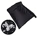 Vivva Outdoor Faucet Cover Socks Freeze Protection, Set of 2. Prevent Freeze Ups, Bursting Pipes (Black)
