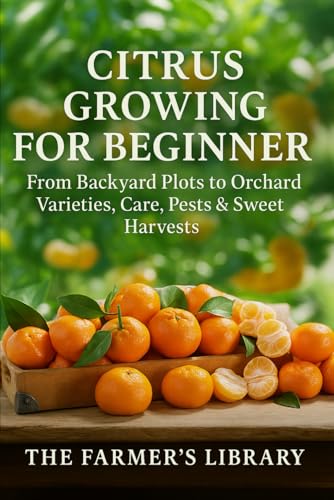 Citrus Growing for Beginners: How to Grow Sweet, Juicy Citrus in Pots or Backyard Orchards: A Practical Guide to Varieties, Care, Pruning, Pest Control and Year-Round Citrus Harvests