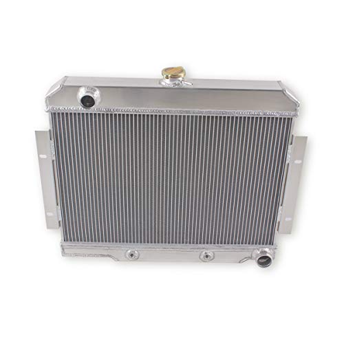 LUXERAD 3 Rows Core Aluminum Cooling Radiator for 1972-1986 Jeep CJ5 CJ6 CJ7 V8 Conversion Chevy Engine Radiador(GM/Chevy V8 Engine SWAP) by LUXERAD - Used condition - US$91.50