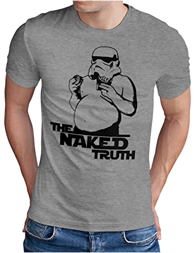 T-shirt parodie burger OM3 résistant et confortable adapté aux fortes statures