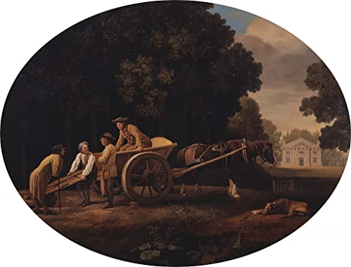 Tableau Ouvriers George Stubbs impression d'art mural haut de gamme