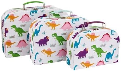 Sass & Belle Roarsome Dinosaurs Suitcases - Set of 3