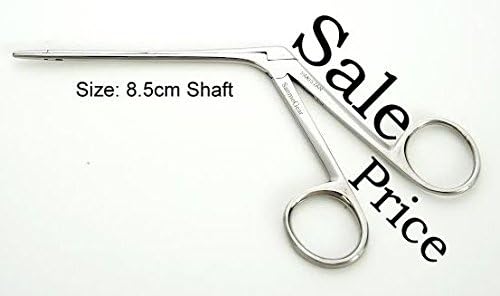 Hartmann Crocodile Forceps Smooth Jaw 8.5 Cm ENT Surgical Instruments Ear Forcep