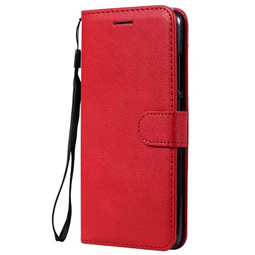 HUANGTAOLI Carcasa Cartera de Tapa Funda para Samsung Galaxy M20 (SM-M205F, SM-M205F/DS, 6,3')