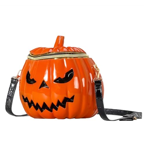 Pumpkin Purse, Novelty Purses for Women Funny Halloween Purses and Handbags Pumpkin Crossbody Bags