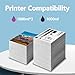 Eco Solvent Ink for Wide Format Grand Format Printers Replacement for Roland XP600 DX4 DX5 DX7 DX9 DX10 DX 11 TX800 Printhead, Mimaki, Mutoh (4packs,1000ml)