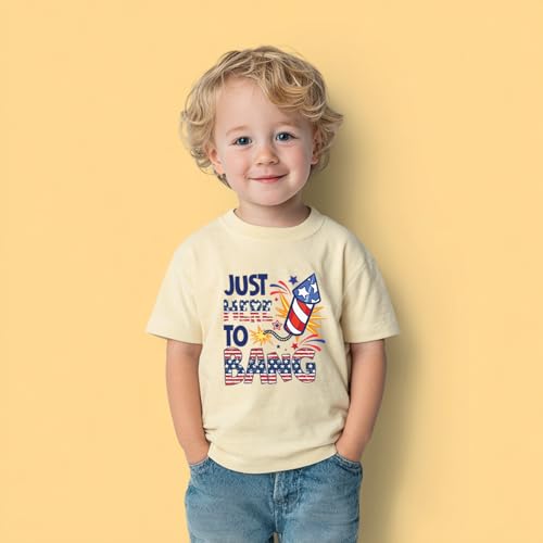 Image of Boys Constitution Day 250 Anniversary USA Shirt Independence Shirt 3-8T | for Kids Boys Girls Toddlers 3T-8T, 4th of July Dinos Flag Patriotic Tee, Independence Day