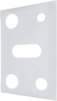Jeanoko Stove Top Cover Protector PTFE Reusable Washable Heat Gas Stove Liner Guard Burner Covers Protectors Oven Liners Mat Gas Range Protectors Covers for Gas Range (Silver)
