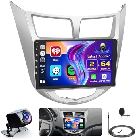 Amazon.com: [2G+64G] Android 15 Car Stereo for Hyundai Verna Accent ...