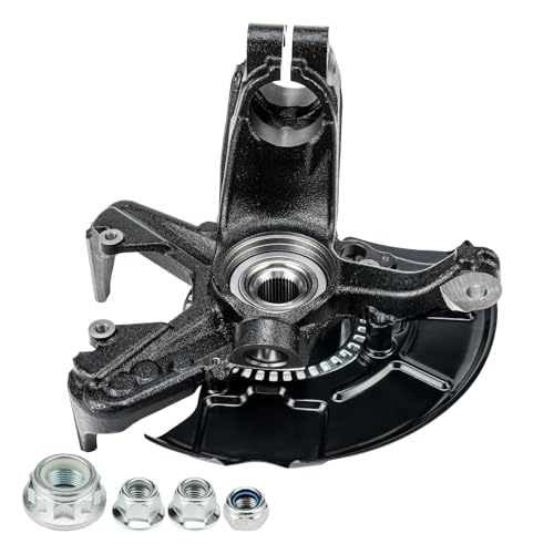 Torchbeam Front Right Steering Knuckle & Wheel Bearing Hub Assembly Compatible with Volkswagen Beetle 1998 2002-2010,Passenger Side 698374 by Torchbeam - Used condition - Image 2