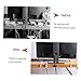 Cable Manager for Home Office 100pcs Wire Fixing Tool Cable Clamp Line Card Easy to Use