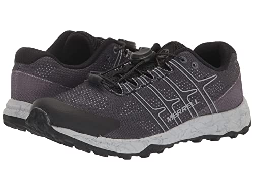 Merrell Moab Flight Low Alternative Closure Hiking Shoe, Black, 11.5 Wide US Unisex Big_Kid