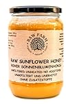 Raw Farm - Pure Raw Sunflower Honey 900 g - Unfiltered, Unheated, Unprocessed, Cold-Extracted – Rich in Enzymes & Pollen, Straight from RAW FARM Bee hives