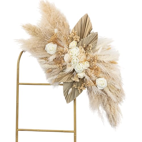 Honeeva Pampas Grass Wall Arrangement