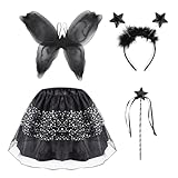 👻Nuestros conjuntos de vestidos de princesas de Halloween son regalos para hijas o nietas y amados por los niños. Con este bonito disfraz, tu princesita se sentirá como si hubiera entrado en el mundo de los cuentos de hadas como dulces ángeles para Halloween.