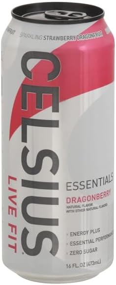 Energy Drink, Dragonberry, Sparkling, 16 Fl Oz