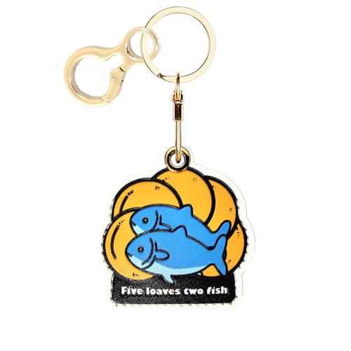 ZOUITY Leather Keychain holder Protective Case Compatible with Apple AirTag