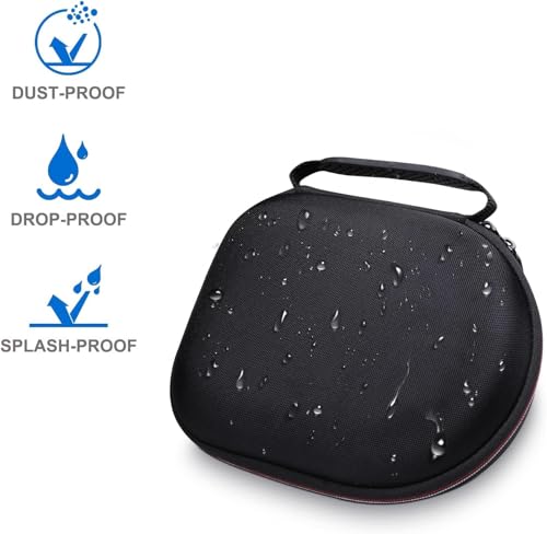 Image of M.G.R.J Hard Travel Carrying Headphone Case Cover for Sony WH-CH720N / WH-CH710N / WH-ULT900N / WH-XB900N / WH-XB910N / Sony ULT Wear Wireless Headphone (EVA|Black)