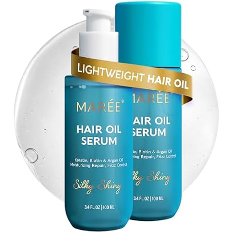 MAREE Hair Oil Anti Frizz 2 Pack Cover