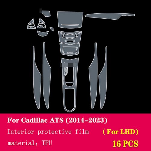 Film en TPU pour Cadillac ATS 2014-2023 : voyagez serein avec un écran GPS protégé - 4