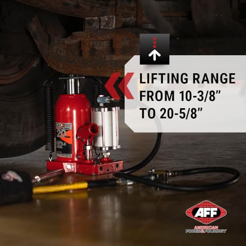 AFF 20 Ton Bottle Jack - Manual & Air Assist Hydraulic Jack for Lifting Heavy Trucks & Equipment - Super Duty by AFF - Image 6