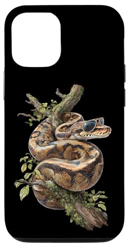 �{�[���p�C�\�� �T���O���X���D�� ঒��� �w�r Ball Python Snake Owner �X�}�z�P�[�X iPhone 12/12 Pro �p