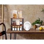 4 Pcs Kitchen Organizer Accessories Set for Cabinet, Deep, 11.8 x 7.9'' - Image 5