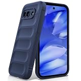 BonYonka Cover in Silicone per Google Pixel 9A, Blu