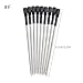 10Pcs Metal Ballpoint Pen Refills for Twist Action Ballpoint Pens Multifunction Pen Standard Ballpoint Metal Refills