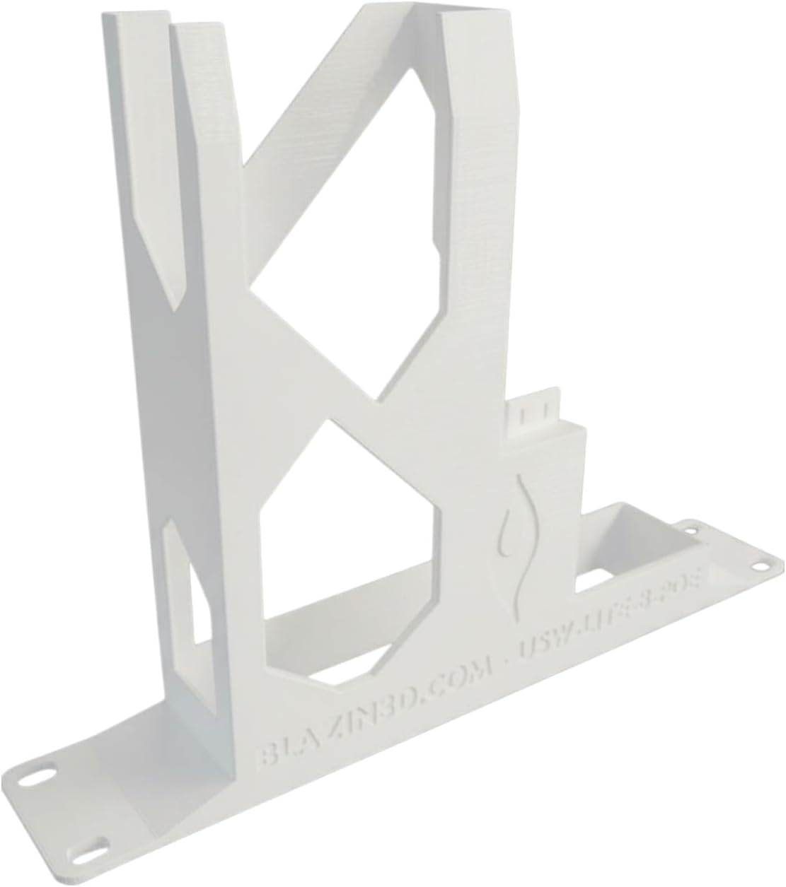 10" Network Rack Mount Compatible with UniFi Lite 8 PoE Switch Ubiquiti USW-LITE-8-POE 52W (White)