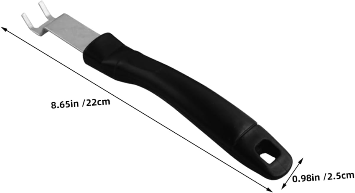 4pcs Grill Grate Lifter Tool Stainless Steel Long Handle