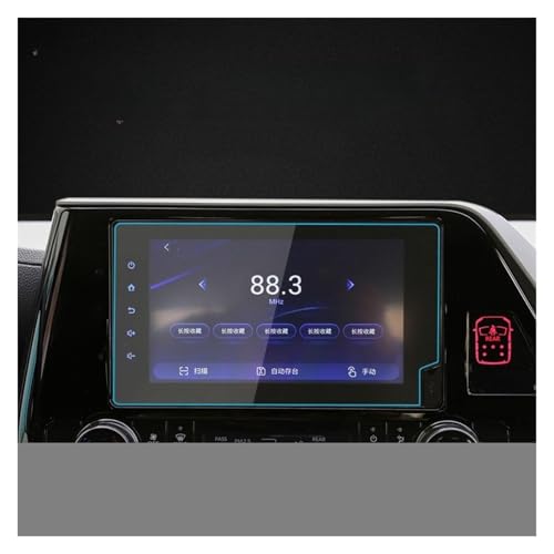 Film protection écran verre trempé Toyota Highlander 2015-2024 navigation voiture