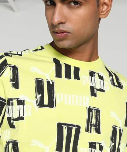 Image of Puma Men's Polyester Regular Fit T-Shirt