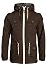 Produktbild !Solid Tilas Herren Übergangsjacke Parka Mantel Lange Jacke Mit Kapuze, Größe:L, Farbe:Coffee Bean (5973)