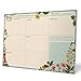 Kokonote Planning da Tavolo Botanical in italiano, con planner settimanale e 54 fogli a strappo, perfetto come agenda appuntamenti o agenda da tavolo, 29,7x21 cm