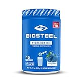 BioSteel Zero Sugar Hydration Mix, Great Tasting Hydration with 5 Essential Electrolytes, Blue Raspb
