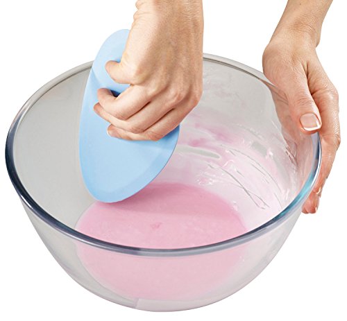 Joseph Joseph Fin Silicone Bowl Scraper - Blue