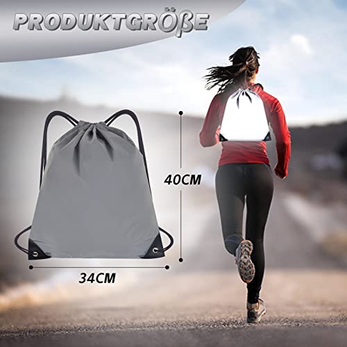 image for BLUHEN Sports bag with reflectors, sports bag, backpack, gym bag, with