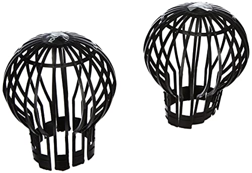Down Pipe Gutter Guard Filter Downpipe Stops Leafs Drains Blocking Balloon Mo...