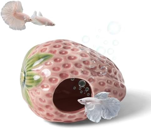Aquarium Decor Cave Betta Fish Aquarium Accessories Ornaments Hid...