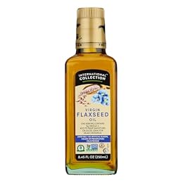 International Collection Flaxseed Oil | Expertly Sourced | 8.45OZ (1 Pack)