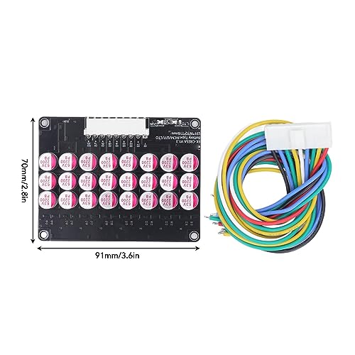 Ecualizador activo para baterías de litio Garosa, PCB equilibrador capacitivo de 5 A para paquetes de 6S a 8S, compatible con celdas LFP y LTO, rango de voltaje 1.8 V a 4.5 V miniatura 7