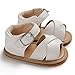 Bebé Niña Sandalias, Recién Nacido Verano Artificial Piel Moda Niño Primeros Caminantes Zapatos para Niños Antideslizante Suela Blanda Zapatos 6-18 Meses
