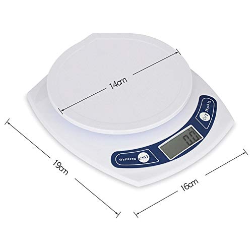 Kitchen Electronic Scale 0.1g Precision Food Baking Ultra-Thin Platform Jewelry Weighing Mini Balance
