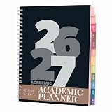 Rileys 2026-2027 Chunky Academic Planner, 20x15cm (Black)