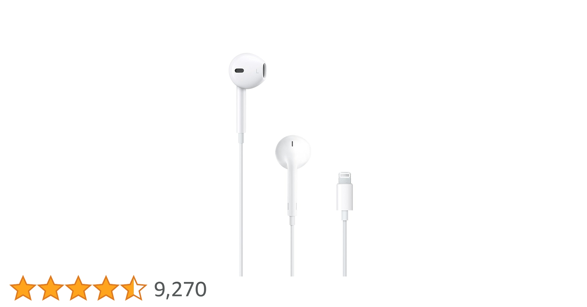 Amazon.co.jp: Apple EarPods with Lightning Connector : 家電＆カメラ